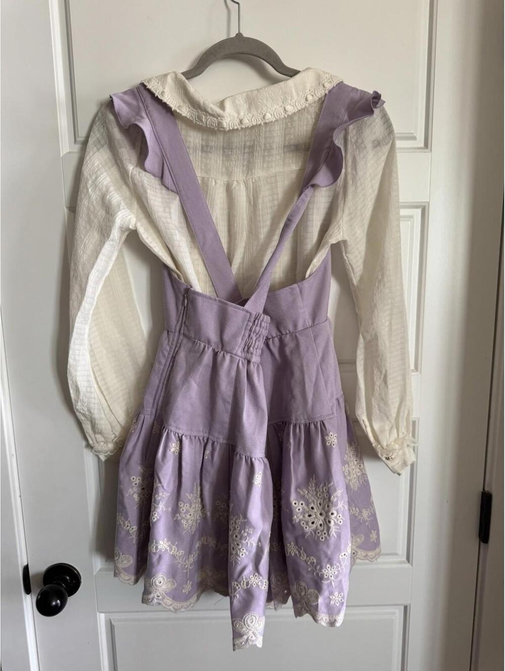 Liz Lisa Women’s 2 Piece Set Purple Dress Size 0 - Picture 6 of 10
